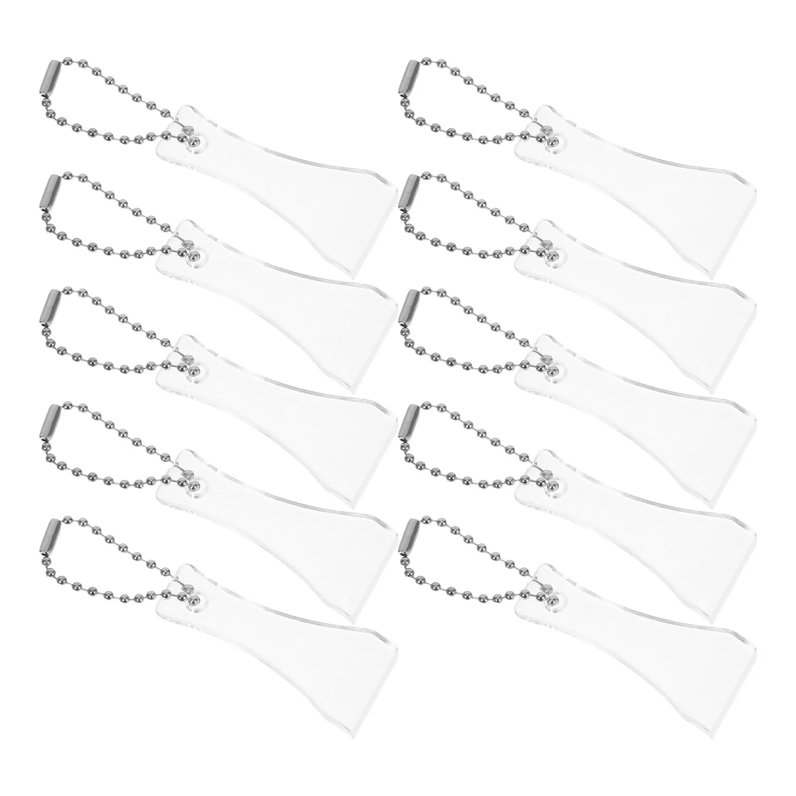 

20 шт. пластиковых скретч-брелоков для лотерейных билетов, портативный скребок для точного и увлекательного расчесывания, инструмент для лотерейных игр