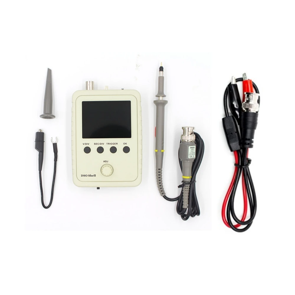 DSO-150 Digital Handheld Pocket Oscilloscope Kit 1MSa/s 200KHz Analog Bandwidth Support 80KHz PWM And Firmware Update