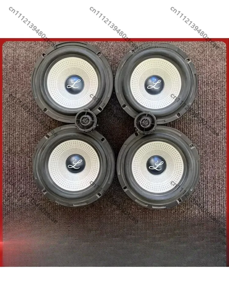 6.5 Inch Coaxial Mid Bass Tweeter Speaker Kit Car Audio Modification Upgrade Replacement Sound Horn Accessories