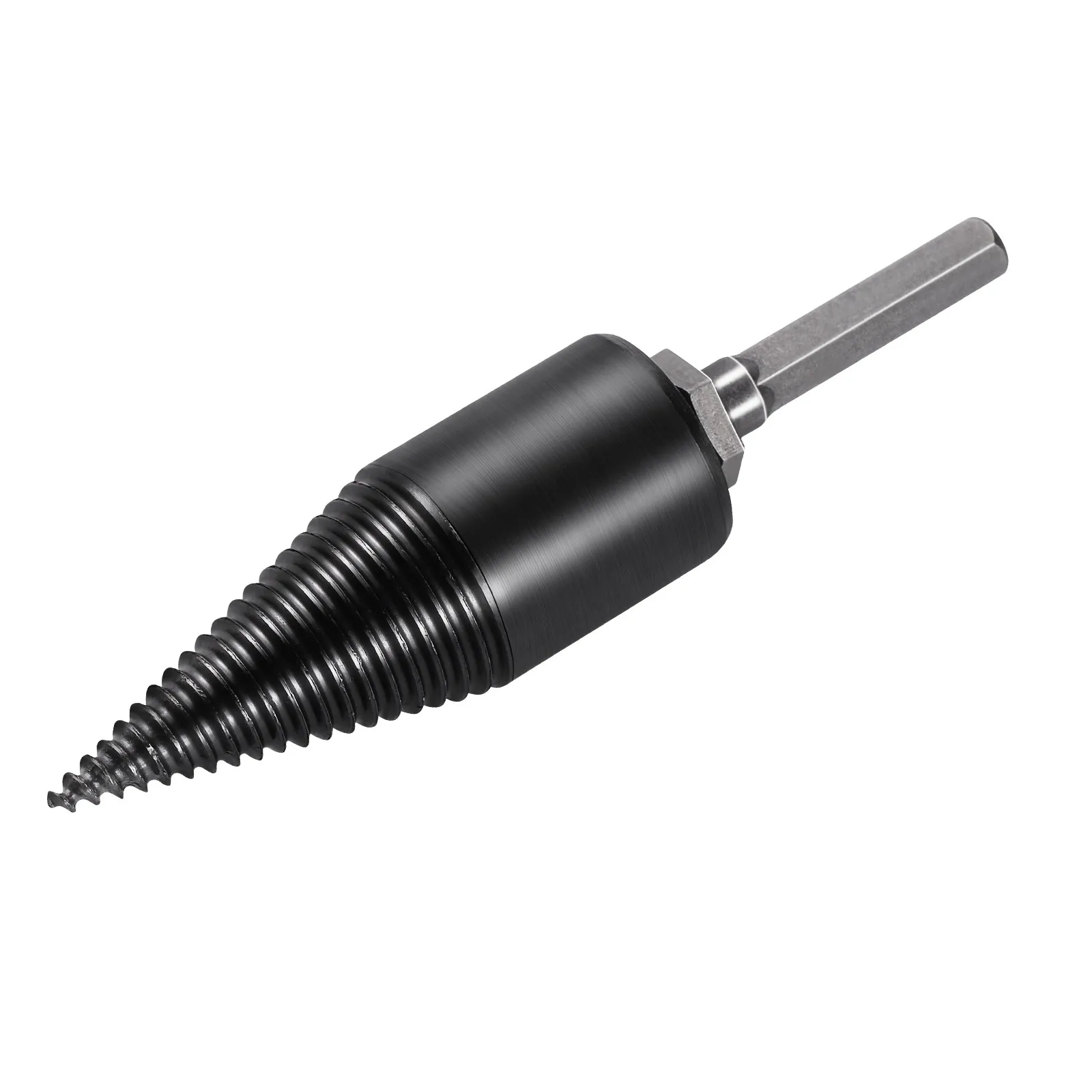 

Doitool 32Mm Hex Handle Wood Splitting Drill Bit for Firewood Chopping Toughness Quenched Tip Cordless Electric