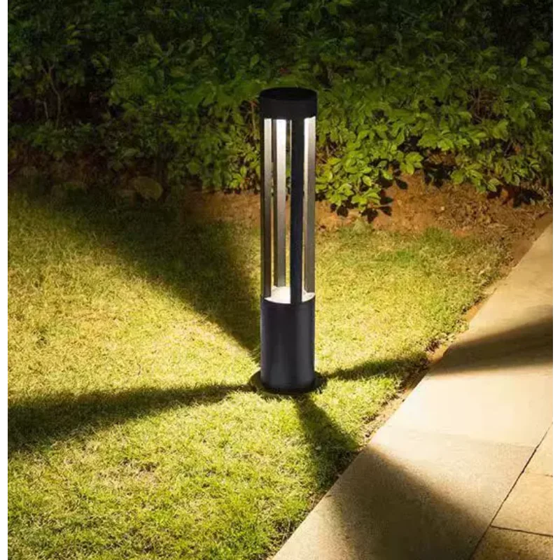 Outdoor Lighting Bollards - Nowoczesna lampa ogrodowa LED typu bollard,