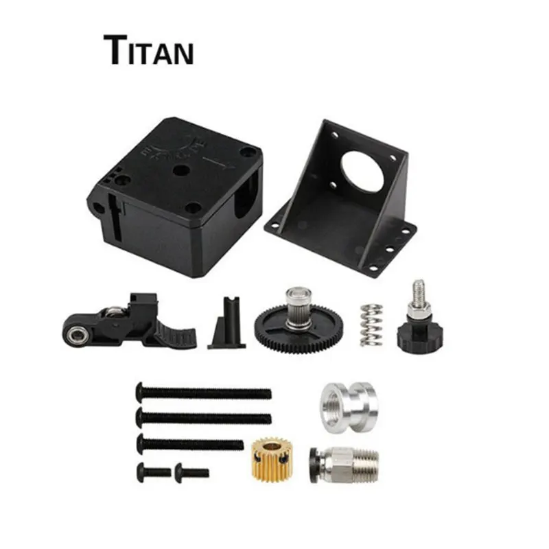 Titan Extruder Parts 3D Printer Stock Feeder Compatible with ANYCUBIC Mega S X Series,CR10,Ender 3 Series DIY 3D Printer, ED3 V6