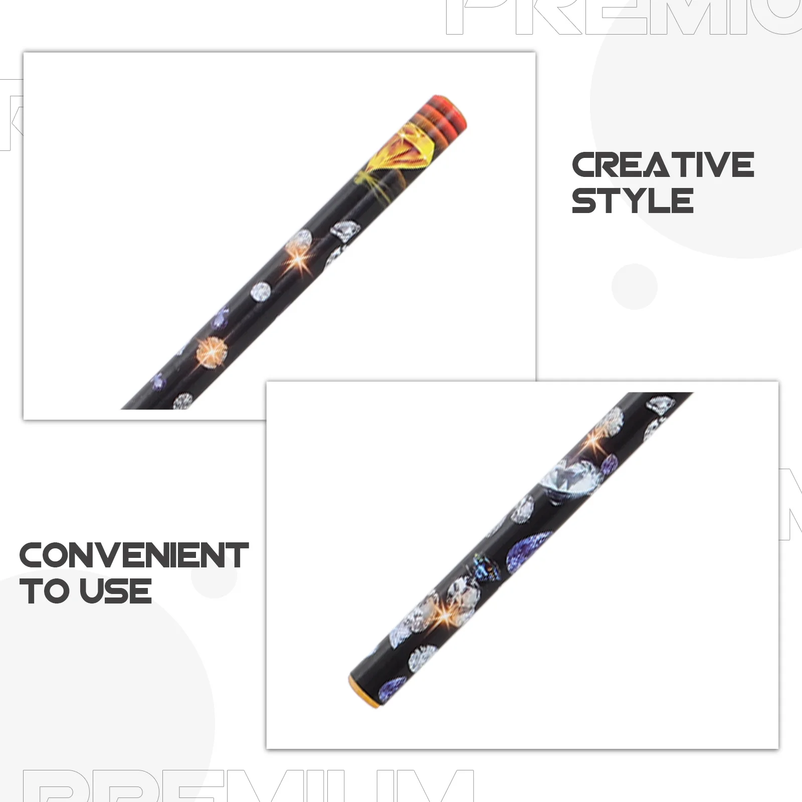 8 stücke Strass Punkt Bohrer Werkzeug Für Nail art Maniküre Kleine Strass Applikator Tragbare Kunststoff Picker Universal