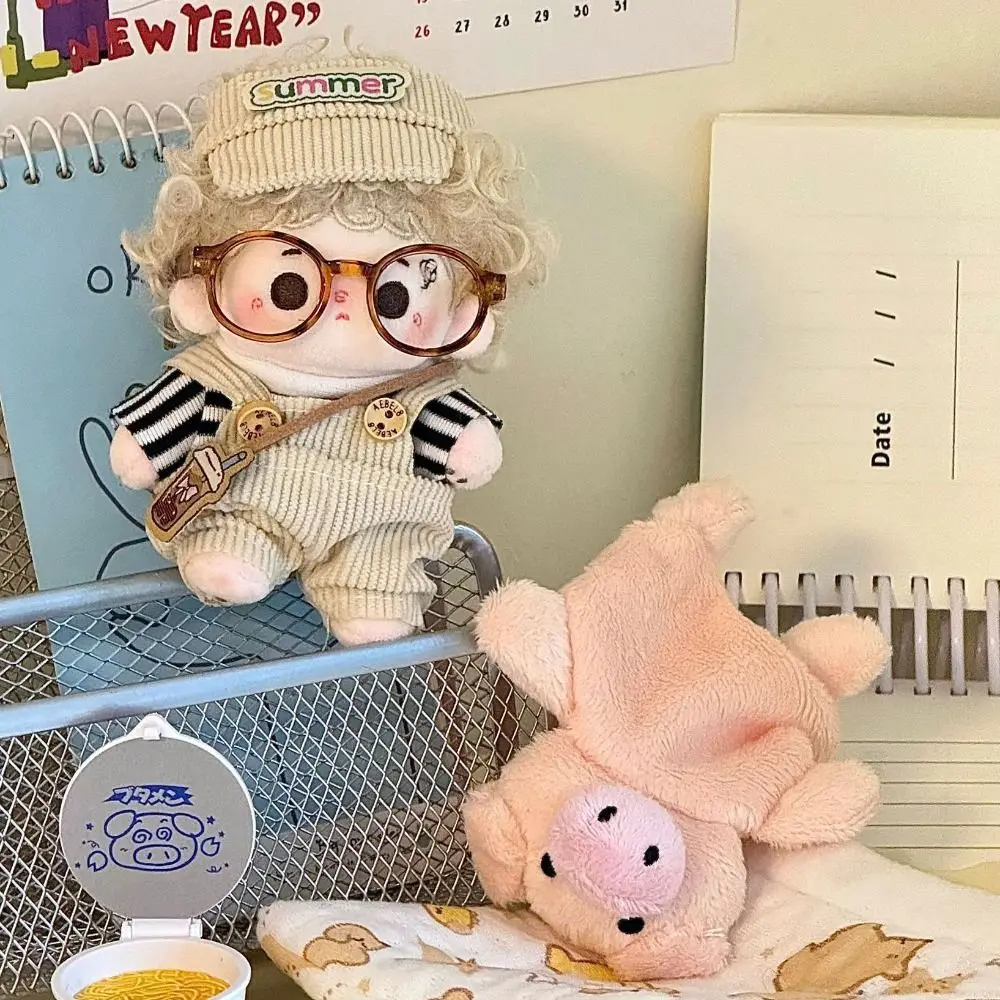 

1 Set Princess Skirt 10cm Cotton Doll's Clothes Toy Accessories Strap Pants Cotton Doll Outfit Dress Multi Color Mini