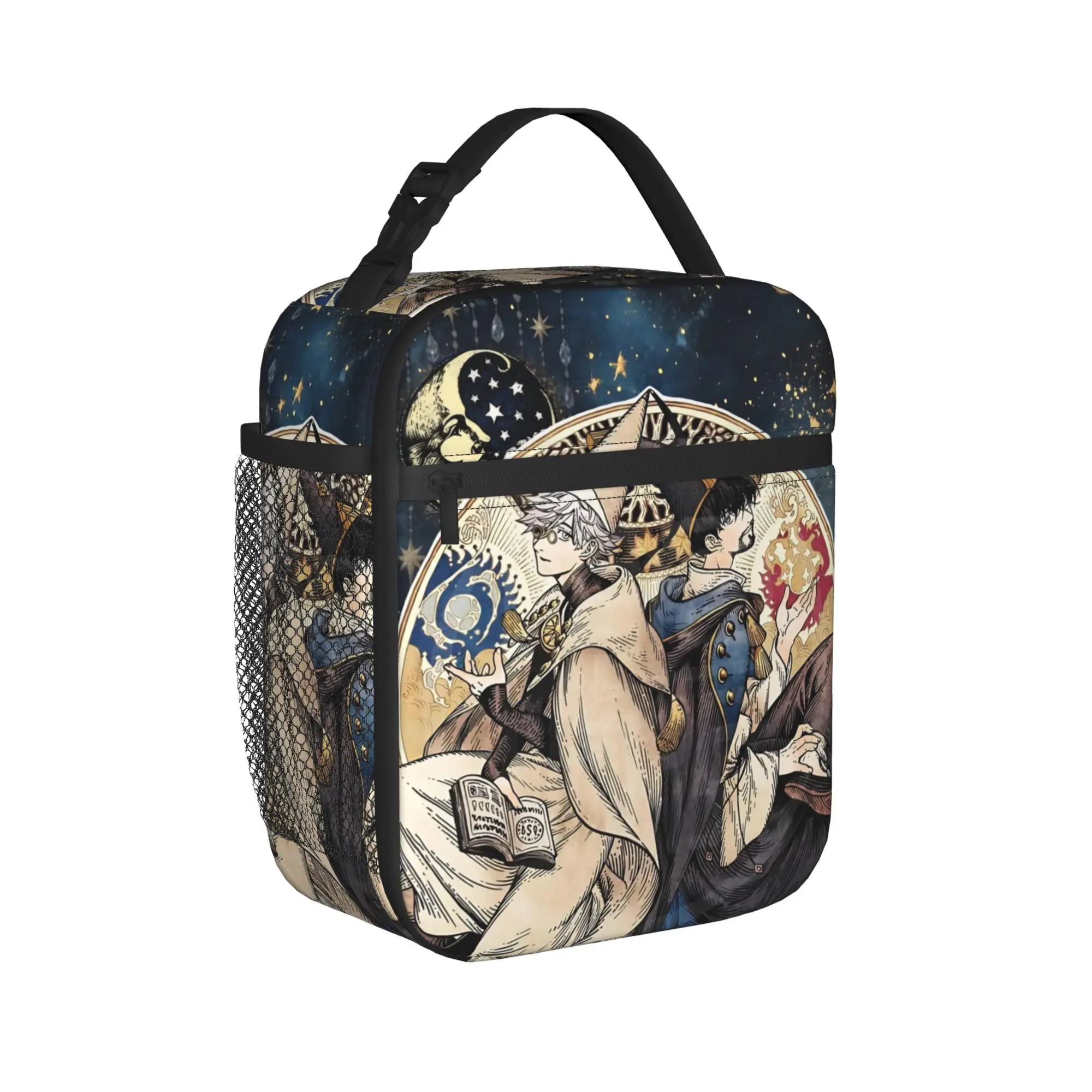 Olruggio And Qifrey Witch Hat Atelier Anime Thermal Insulated Lunch Bag for Office  Portable Food Bag Cooler Thermal Lunch Boxes - view 2