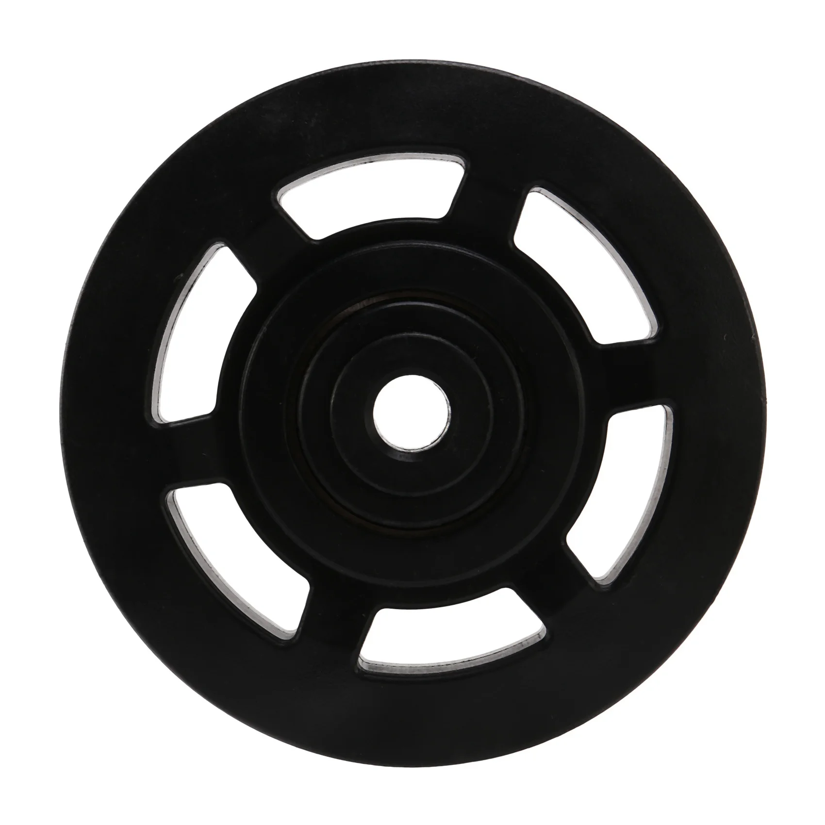 95mm Black Bearing Pulley Wheel Cable Gym Equipment Part Wearproof