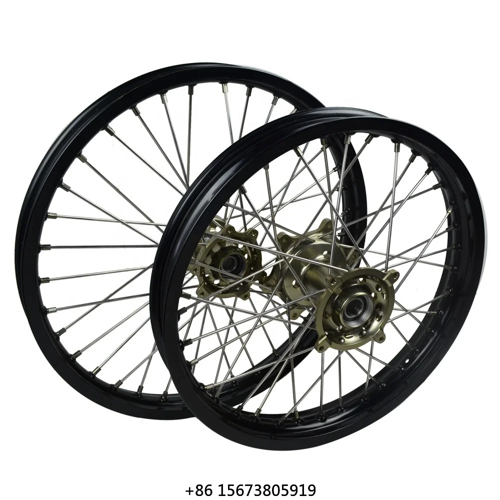 

Front and Rear Wheels Dirt Bike Spokes Motorcycle Wheels for CRF 450