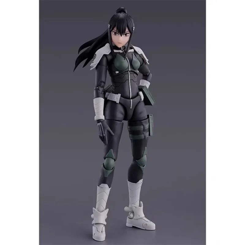 Bandai SHF Kaiju No. 8 Ashiro Mina Captain of The Defense Force Movable Figurine Action Figure Toys for Kids Christmas Gift