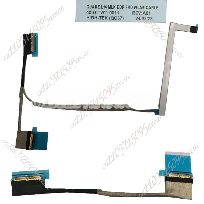 Novo cabo flexível de vídeo lcd led original para dell latitude 3450 3440 3540 cabo de câmera 095k8f fhd laptop 450.0tv01.0011