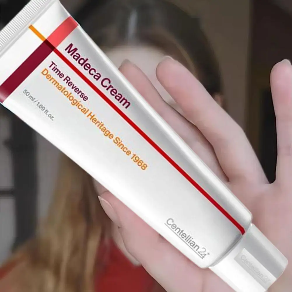 Afbeelding 5: Nieuwe Centellian 24 Madeca Cream - Anti-verouderingsfocus, Tijd-omkeer, Liftend, 50ml verstevigende en verhelderende moisturizer, Koreaanse huidverzorging