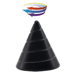 Spiral Cone Fidget Toy Metal Optical Illusion Spinner Office Desktop Gyro Stress Relief Gifts Juguetes Antiestrés Para Adulltos