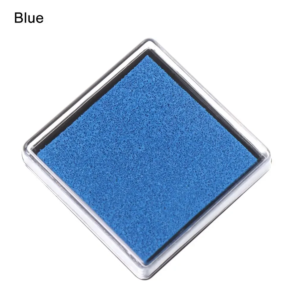 Office & School Supplies Art Decor Scrapbooking Multi-color Ink Pad Fingerprint Inkpad Square Stamp Pads
