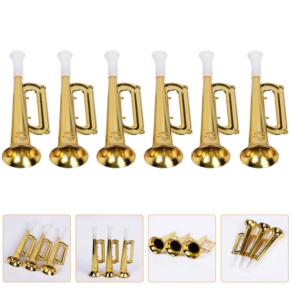 

10 Pcs Cheering Horn Gathering Accessory Portable Trumpet Prop Supply Toy Interesting Kids