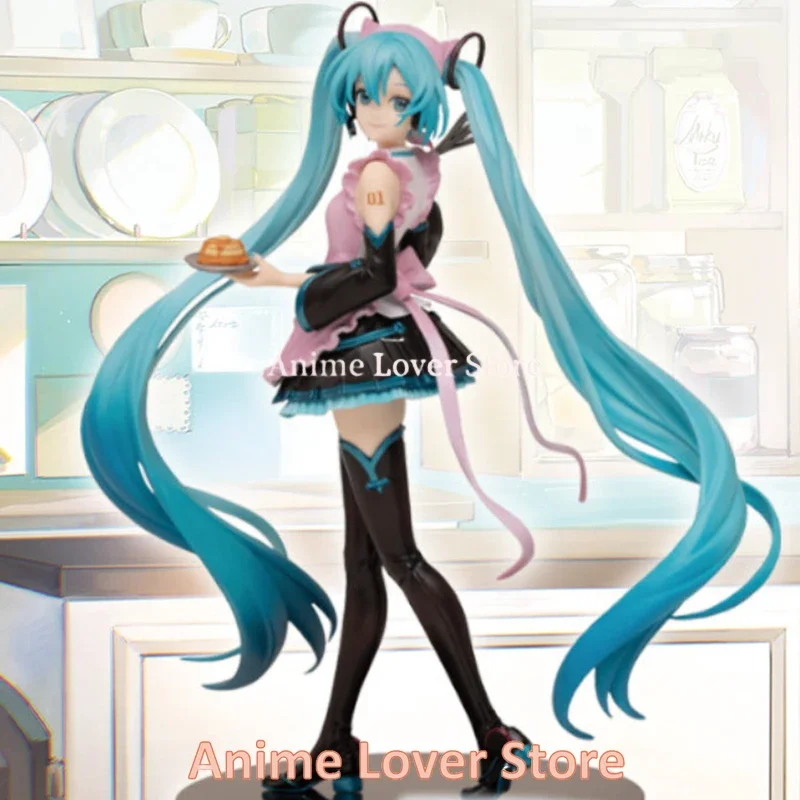 V sklad originální BANDAI ichiban kuji hatsune miku sněžit miku kawaii panenka originální anime figur hraček pro děti dar