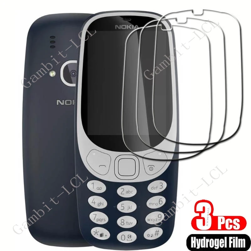 Dla Nokia 3310 (2017) 2.4 „Nokia3310 ТА-1008 ТА-1030 hydrauliczna HD miękka folia hydrożelowa pełna ochronna…