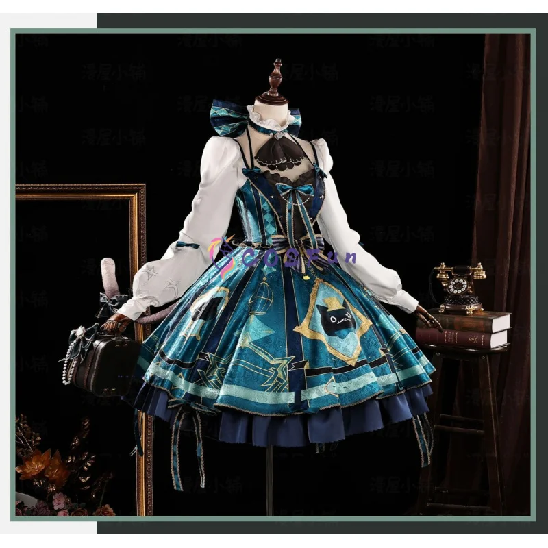 genshin-impact-lynette-cosplay-costume-fete-d'halloween-magnifique-robe-lolita-accessoires-accessoires-ensemble-complet-cosfun