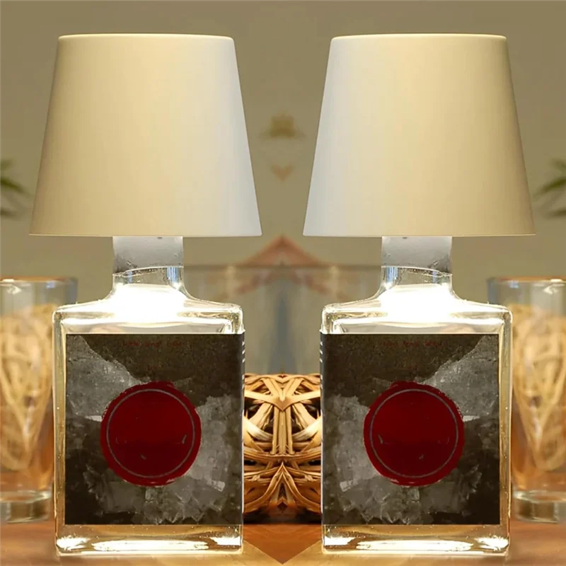 

PTST Wireless Bottle Light, Bottle Light, LED Wine Bottle Light, Rechargeable Wine Bottle Light, Dining Table Restaurantlight