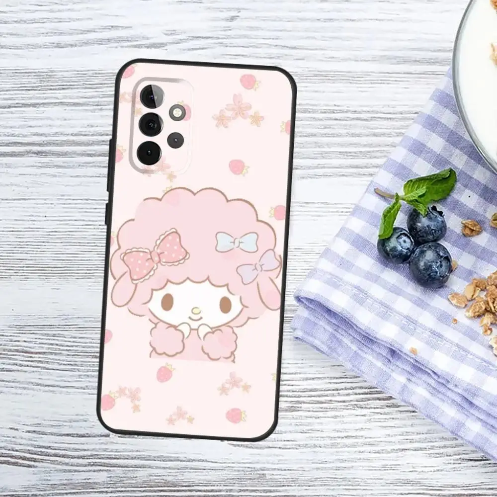 Чехол для телефона Animals Game Crossing для Samsung Galaxy A13, A21s, A22, A31, A32, A52, A53, A71, A80, A91 Мягкий черный чехол для телефона