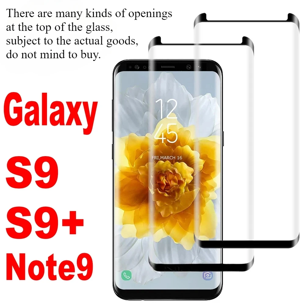 2PCS Full Screen for Samsung Note 20 10 9 8 S20 FE 5G S21 Ultra S10 S10E S9 S8 Plus Protector for Note20 Note8 Note9 Note10