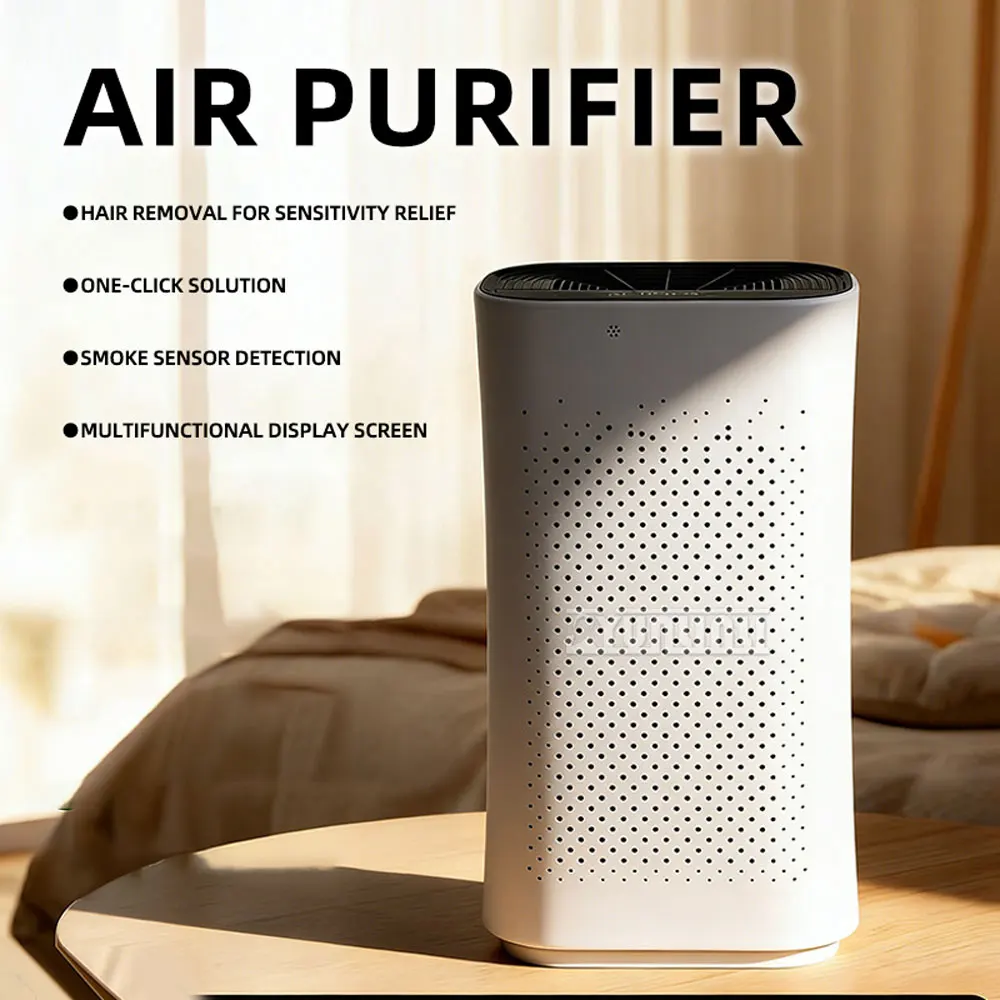 Air Purifier: Removes Formaldehyde, Purifies Air, Eliminates Secondhand Smoke, Captures Pet Hair, and Deodorizes Large Areas