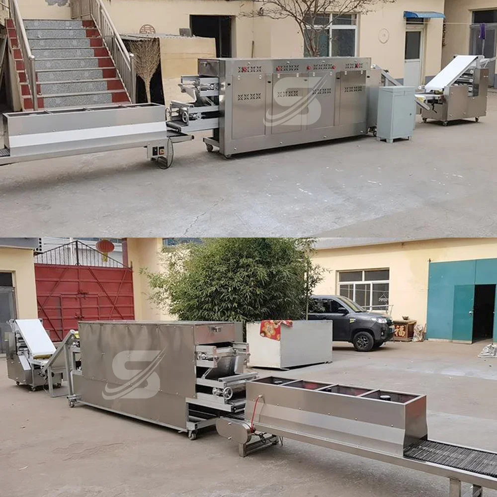 Aric Bread Ga s Tunnel Baking Aric Pita Bread Making Machine