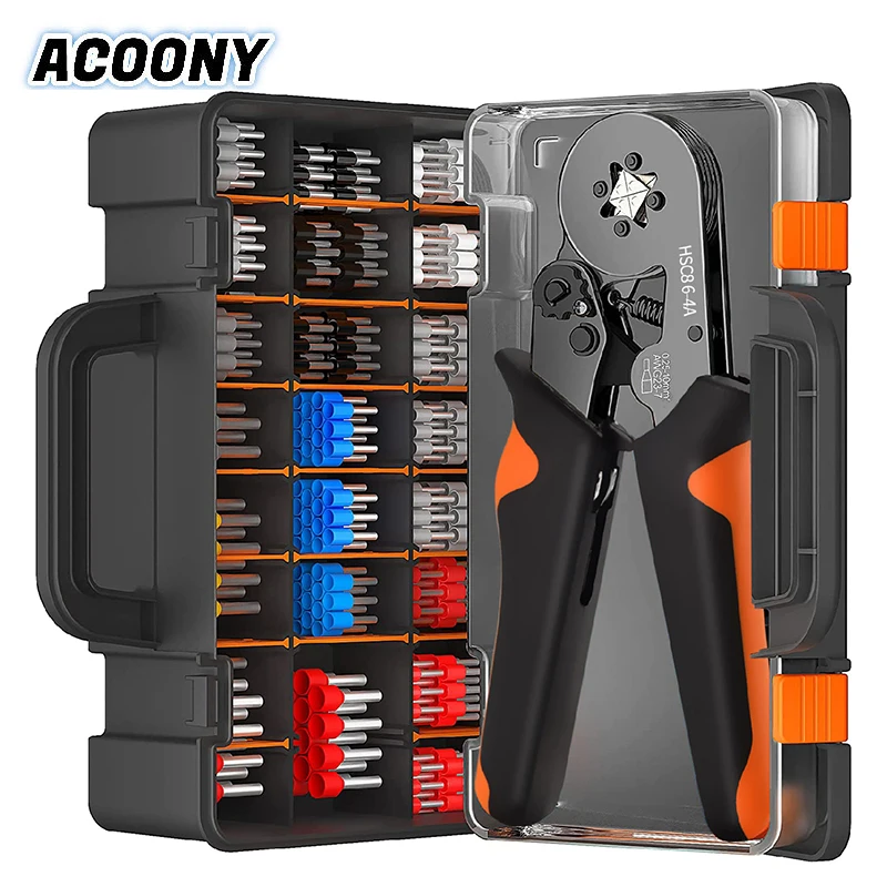 가정용 전기 크림핑 펜치 세트, 관형 터미널, Hsc8 6-4a 크림퍼 와이어, 미니 페룰 크림퍼, 수공구 