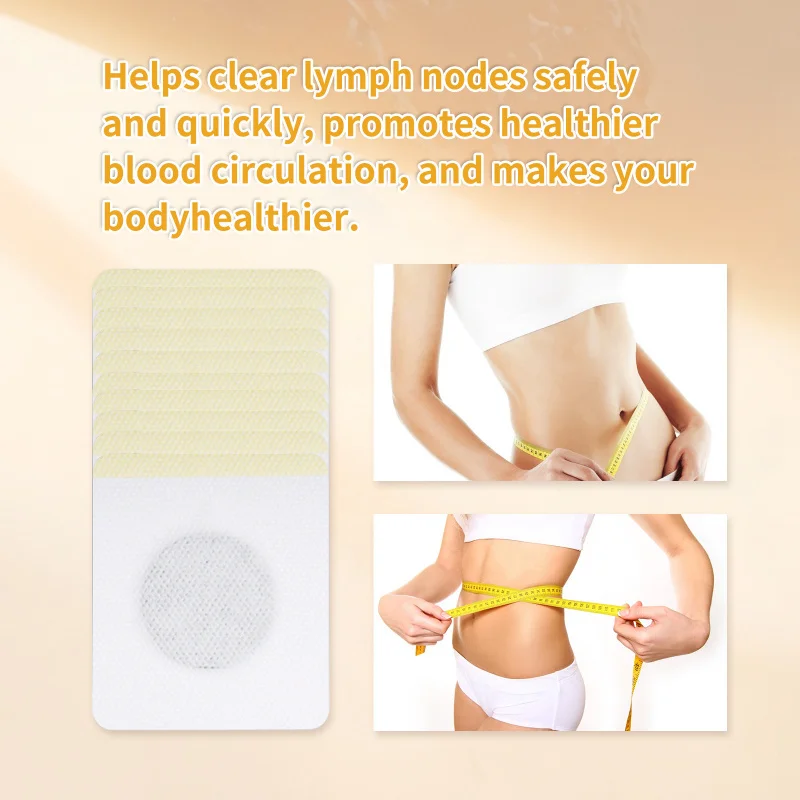 

10pc Honey Acupoint Slimming Navel Patch Body Shaping Firming Sticker Beauty Slim Patch Toning Contouring Patch For Body Shaping