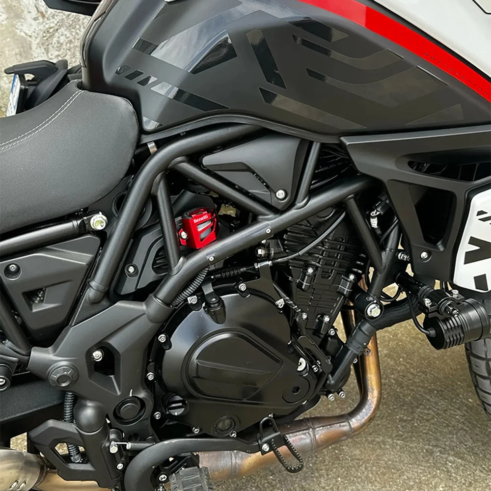 For Benelli TRK 502X TRK 502 X TRK 702 702X Leoncino 500 Motorcycle Rear Brake Fluid Reservoir Cover Guard Reservior Sock Cover - Image 4