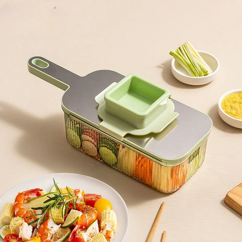 Multifunctional Grater for Household Kitchen, Vegetable Cutter, Potato Shreds, Cucumber Wiper, Slicing and Scraping Machine