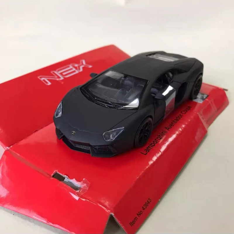 WELLY 1:36 Lamborghini Aventador LP700-4 Diecast Auto Model Sportwagen Metal Pull Back Legering Speelgoed Voor Kinderen Gift Collection