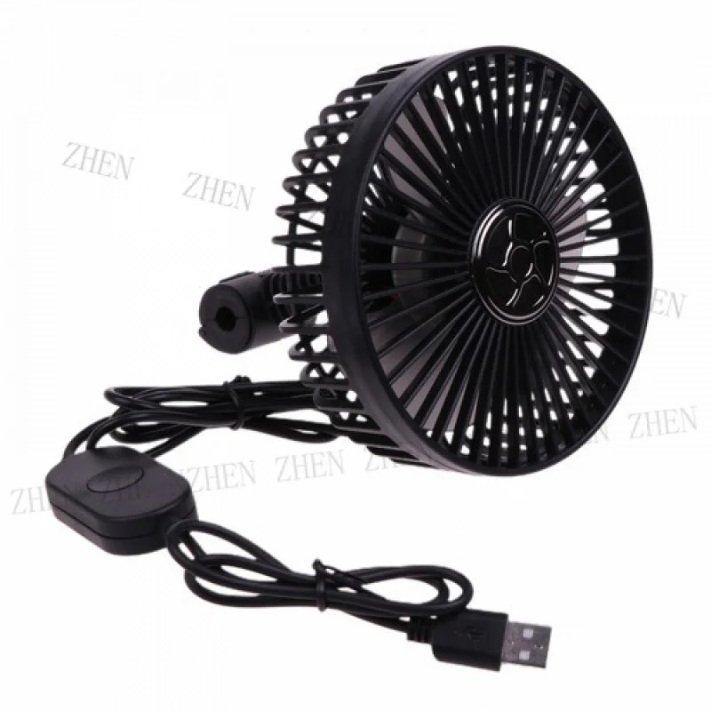

Y Universal Car Back for Seat Headrest 3 Speed USB Powered Fan Air Cooling Fan