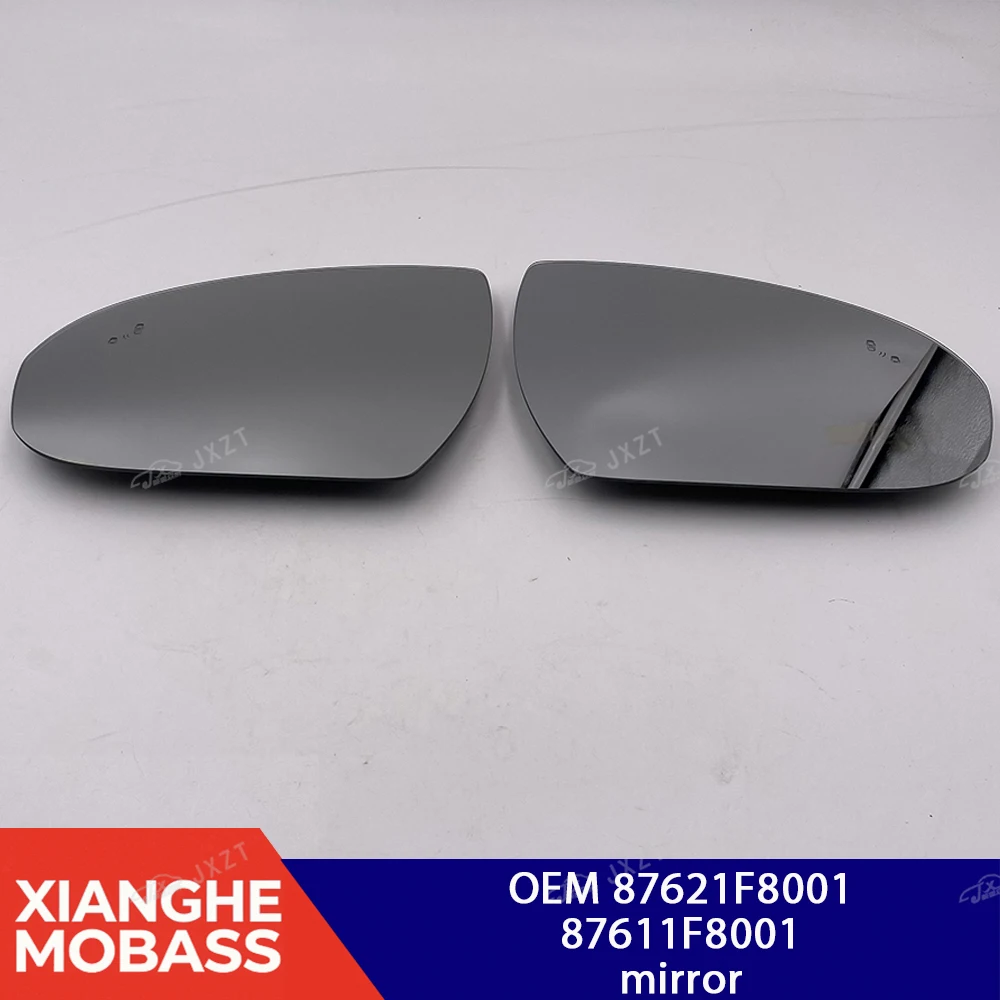 87611F8001 87621F8Heating Exterior Rearview Side Mirror Glass Car Door Mirror Lens for hyun-dai TUCSON L 87611-F8001 87621-F8001