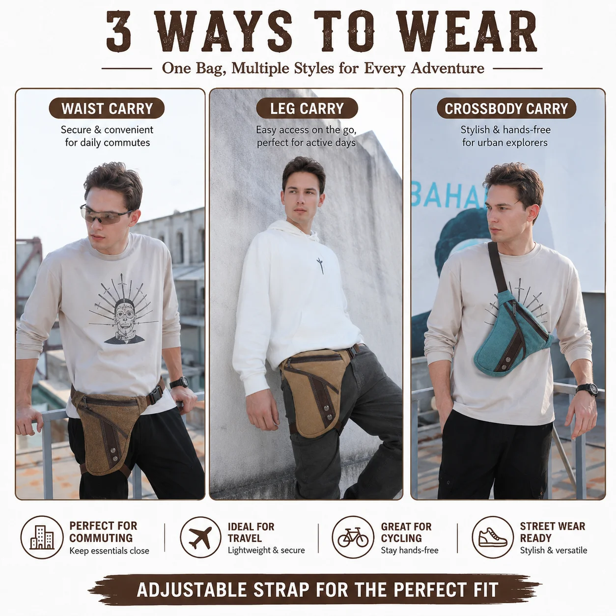 Thumbnail 2 - #66 Best Canvas Waist Packs to Buy In 2026
