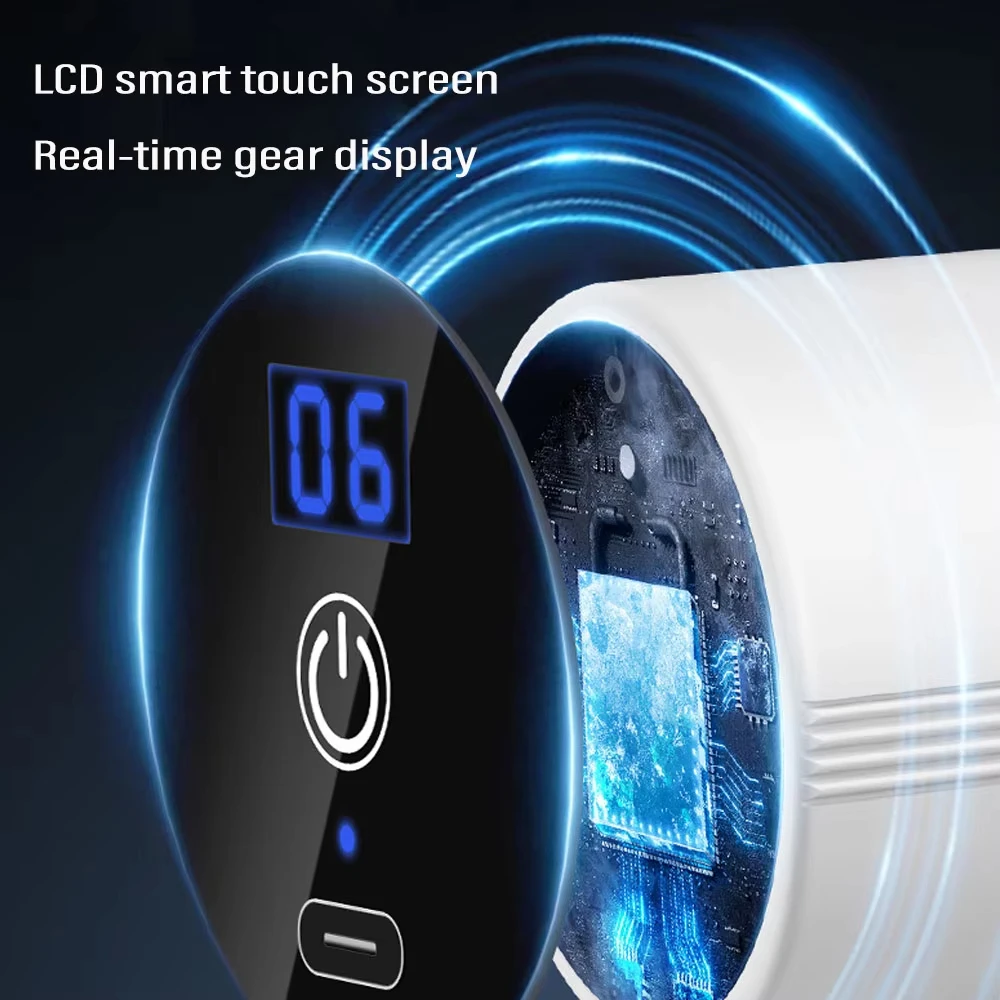 

Portable Fascia Gun Vibration Massage Gun For Body Neck Back Deep Muscle Relaxation Fitness Slimming Shoulder Pain Relief