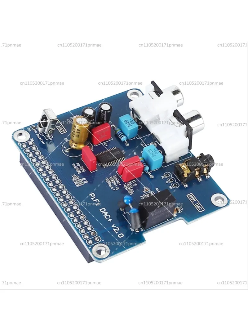 PCM5122 HiFi DAC Digital Audio Module I2S Interface for Raspberry Pi B+ 2/3B Sound Card Volumio Music Player