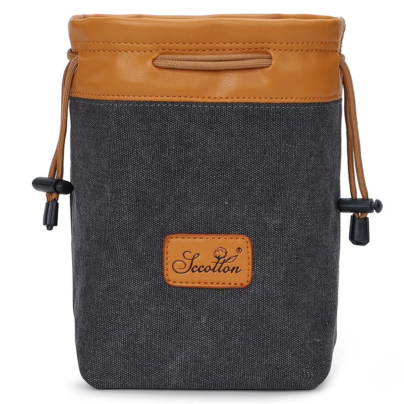 Сумка для цифровой зеркальной камеры холщовая водонепроницаемая крышка карманная линза мягкий чехол для Nikon D40 D90 D800 D610 D80 D3200 D3300 D3400 D7100