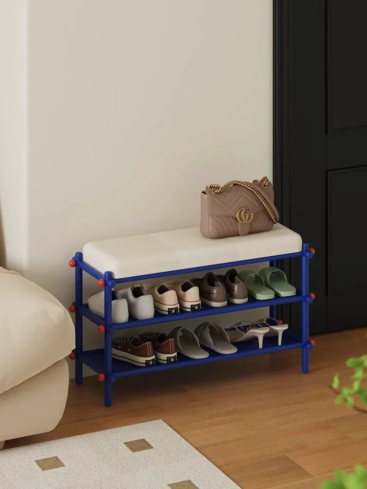 

YUJIA/Креативный табурет для смены обуви, домашний вход, может сидеть, табурет для обуви, входная дверь, шкаф для обуви, длинный прикроватный табурет