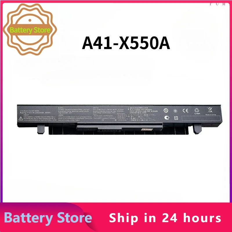 X550A  A41-X550A  A41-X550 Laptop Battery For ASUS X550 X550A X550B X550V X450 X450C X450V A450 A550 A550C F450 F550 F550V