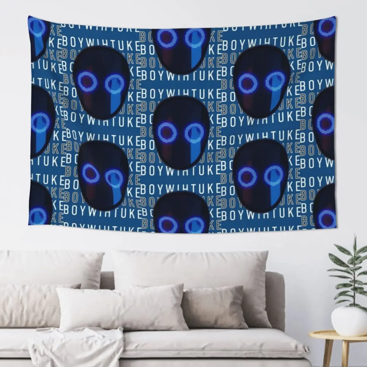 

Boywithuke Face, Boywithuke Music Tapestry For Bedroom House Decorations Wallpapers Home Decor Tapestry