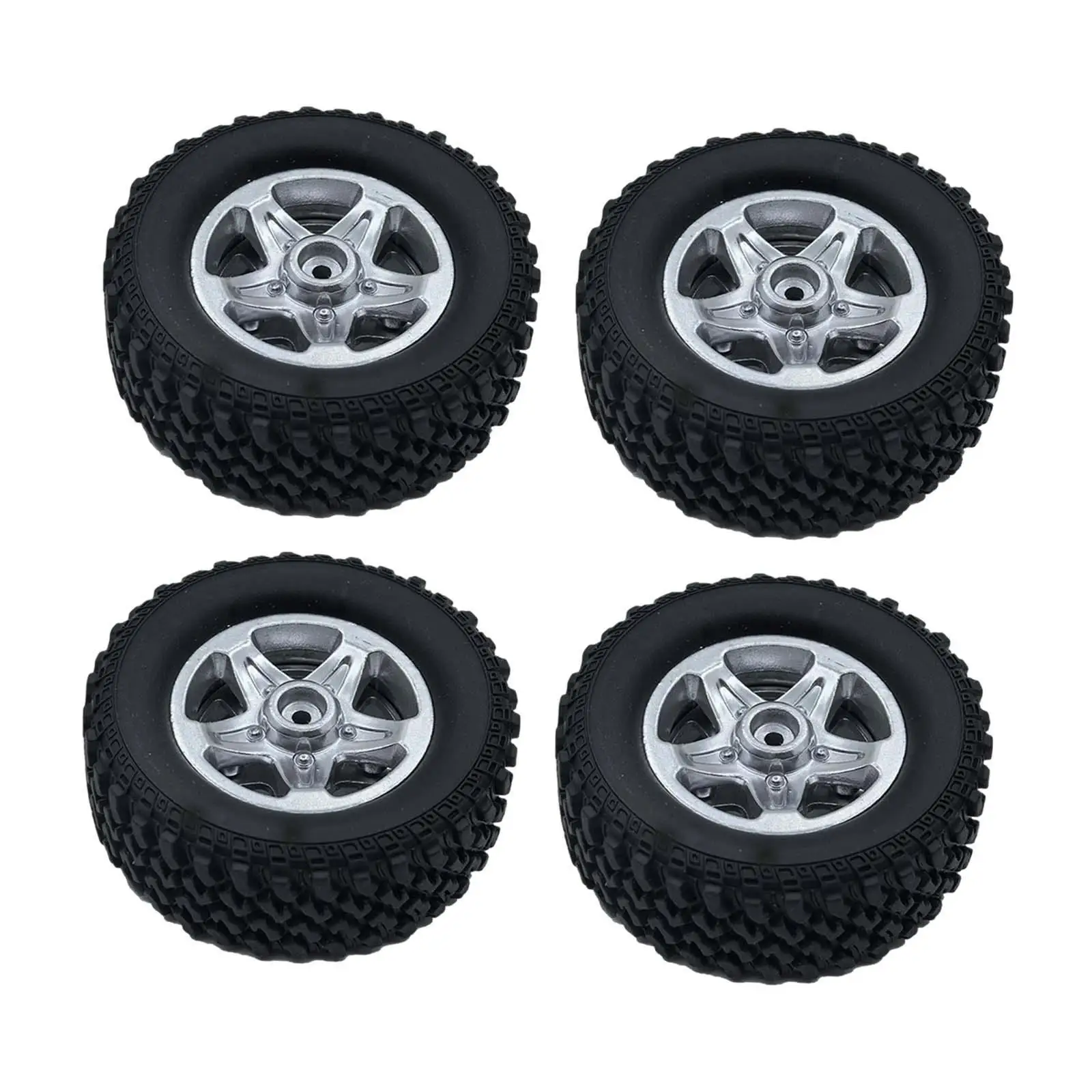 

4x RC Wheels and Tires for 1/12 MN82 MN78 Repair RC Modification Replacement