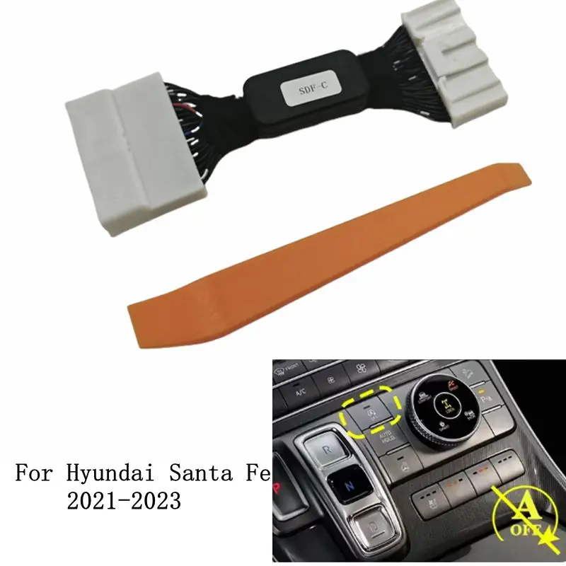 For Hyundai Santa Fe(TM) 2021–2023 Car Auto Start & Stop Canceller Automatic Stop Start Engine Eliminator Device Plug Disable