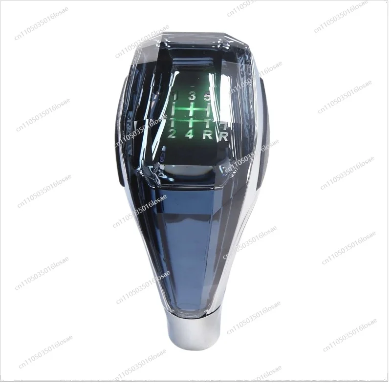 Car Modification Accessories, Crystal Gear Head, LED Gear Head, Induction Luminous Gear Shift Rod, Colorful Wave Stick Head