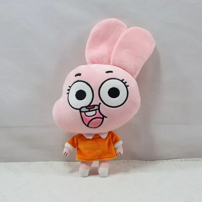 2026 World Of Gumball Darwin Plüschpuppe Cartoon Banana Joe Anais Richard Nicole Plüschtier Kawaii Weiches Deko-Kissen Spielzeug Geschenk – Detail 11