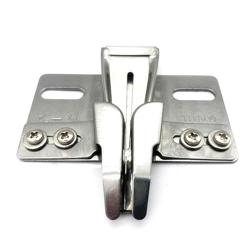 Tap Atta Ching Folder Open Seam Hat Folder For Industrial 2,4 Needle Industrial Sewing Machine Binder FOLDER FOR BASEBALL CAP