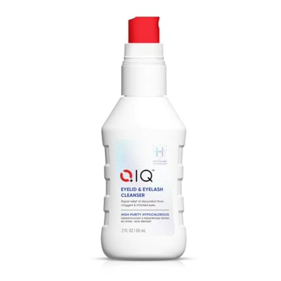 Eyelash and Eyelid Cleanser High Purity Hypochlorous Eye Wash Solution, Lid and Lash Cleanser that Quickly Calms and Soothes Ir