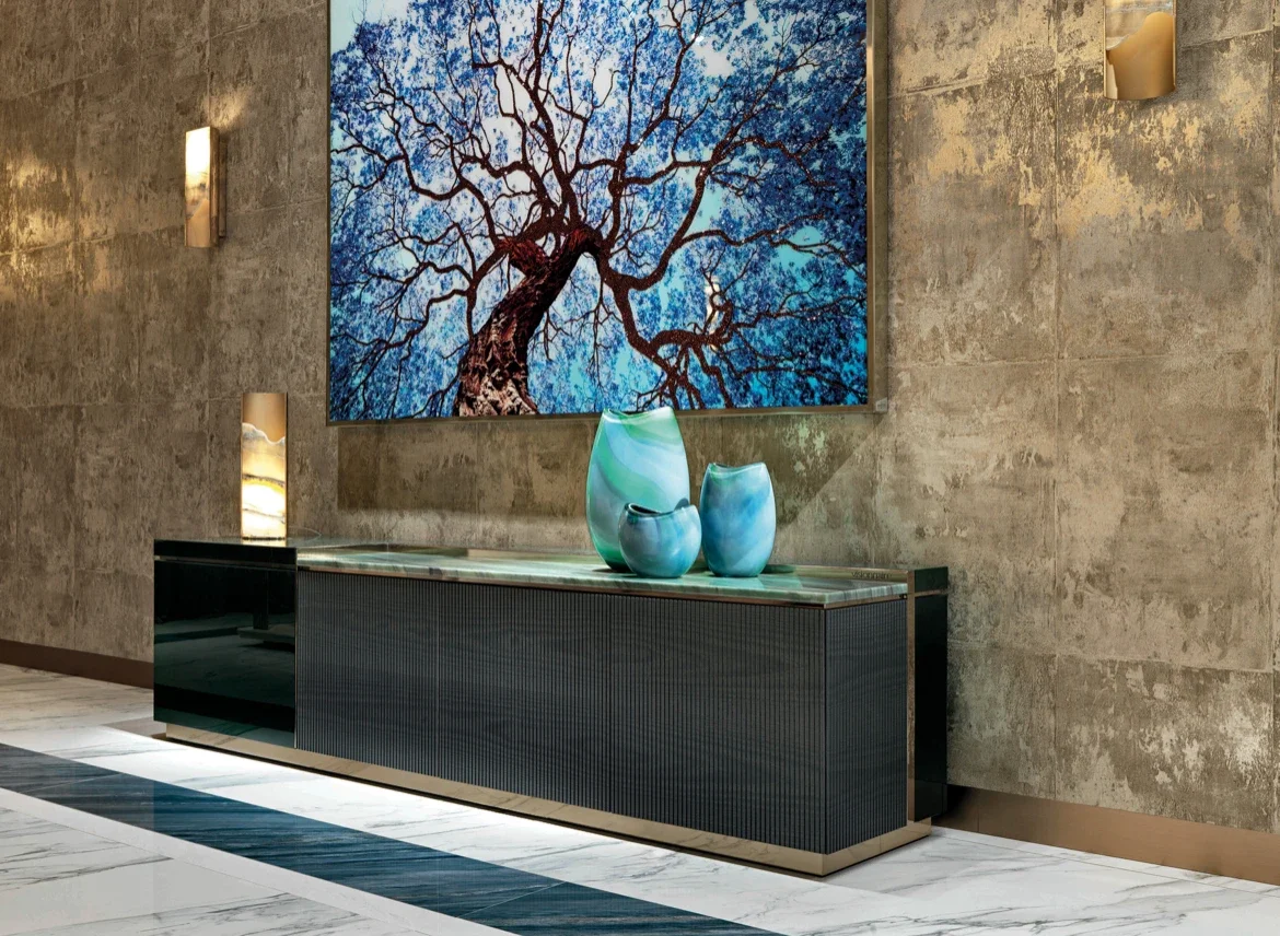 

#minimalist dining room solid wood sideboard modern style customized side cabinet