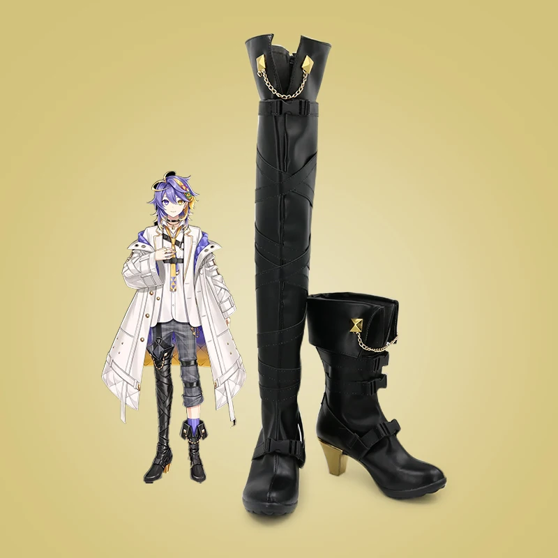 

Virtual VTuber ILUNA Aster Arcadia Cosplay Shoes Halloween Carnival Custom Made Boots