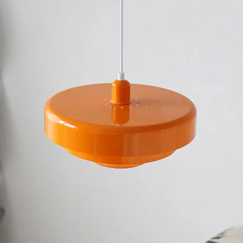 Imagem -05 - Medieval Retro Orange Pendant Lamp Lustre de Teto Led Iluminação para Cafe Bar Luzes Suspensas para Restaurante e Sala de Jantar Decoração de Casa