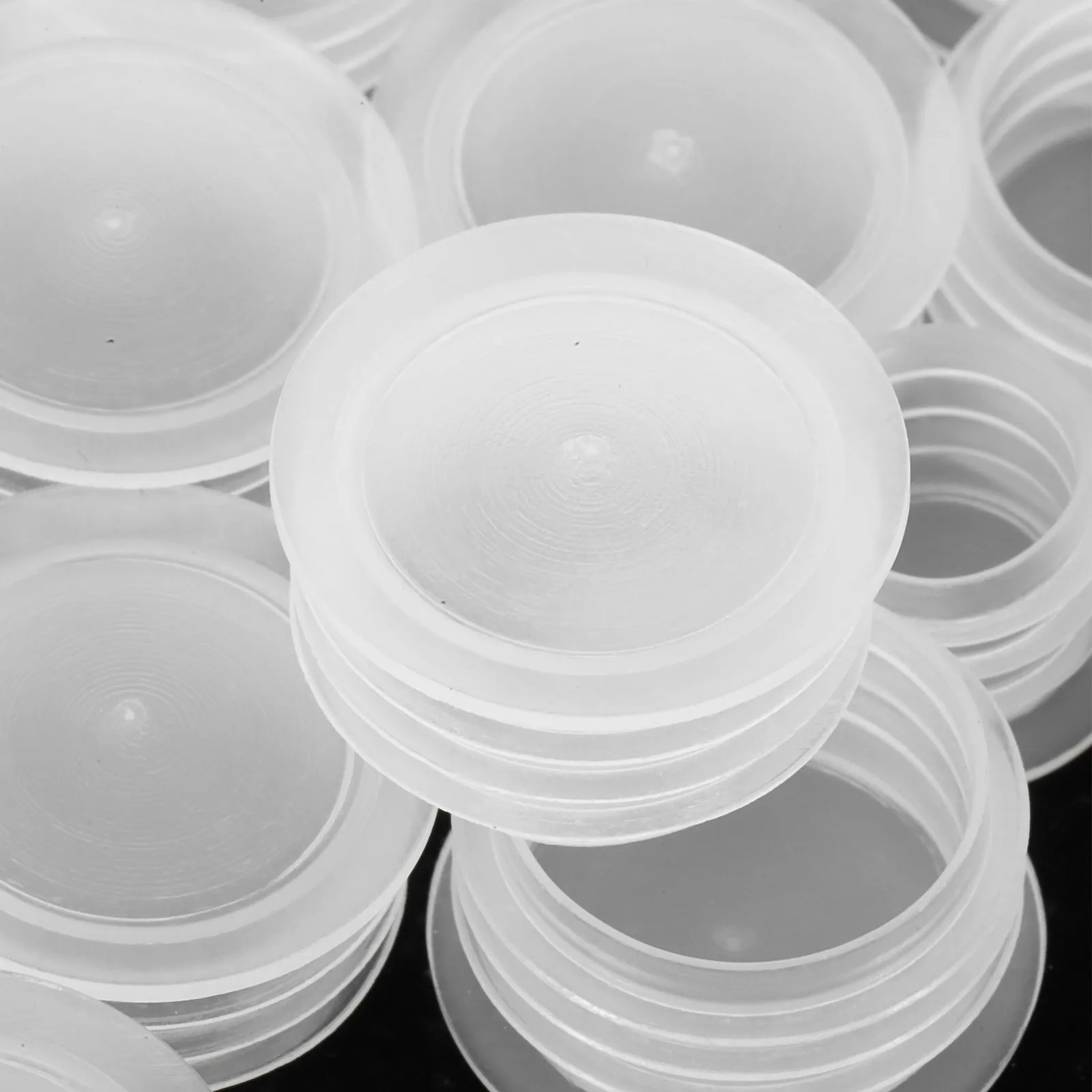 200 Pcs Plastic Bottle Cap Caps for Crafts Protective Replacement Lids Seal Sealing