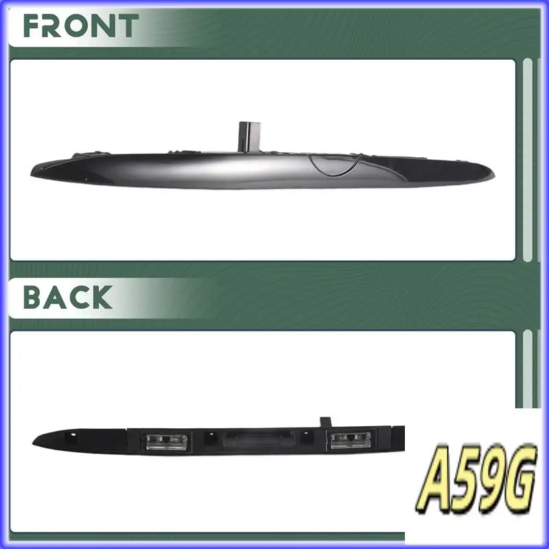

G9-Car Boot Trunk Lid Licence Plate Handle Grip With Key Button Light For BMW X5 E53 2000-2006 Touring Rear Lid Handle Trim